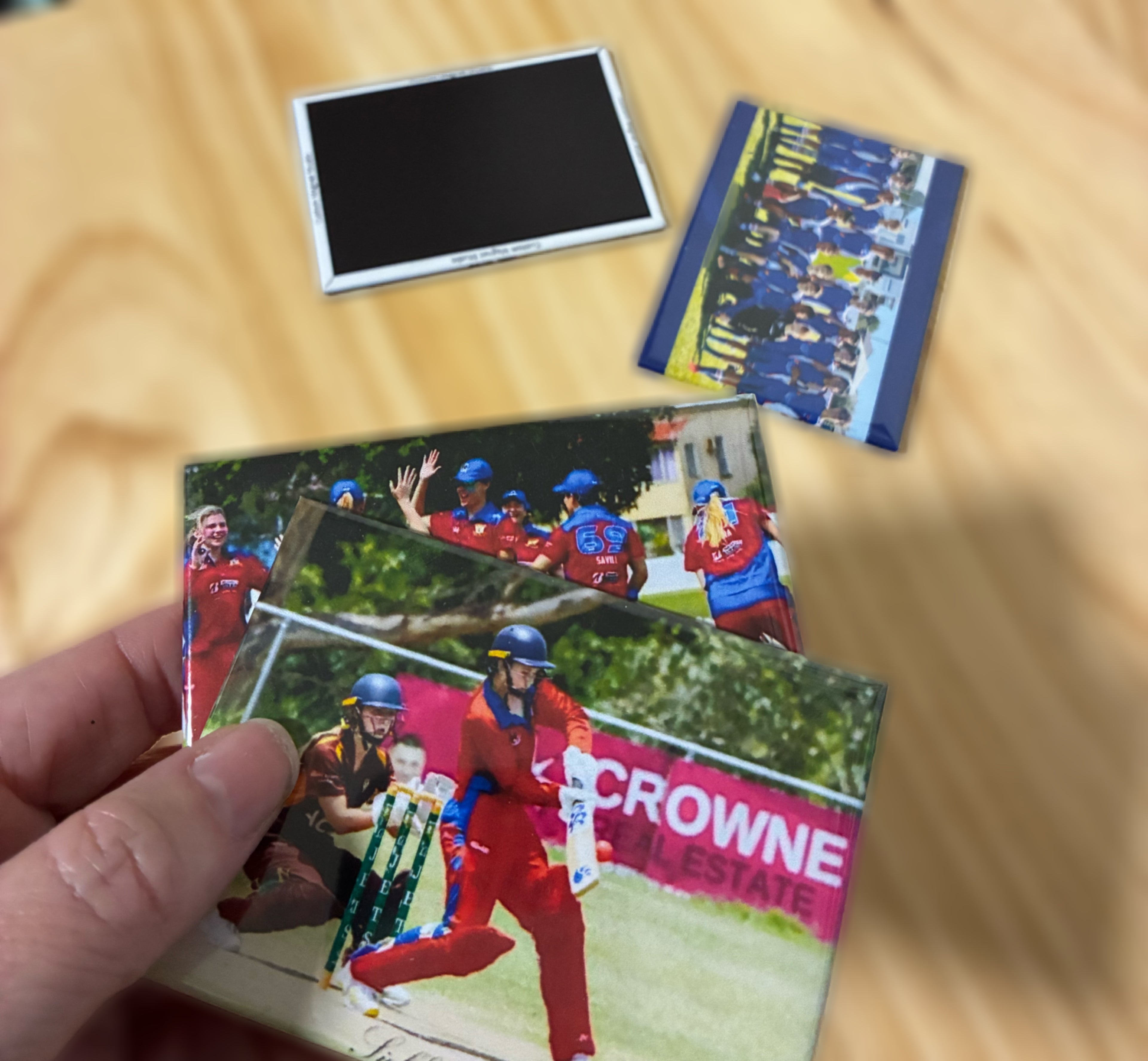 9cm x 6.5cm Rectangle Photo Magnet