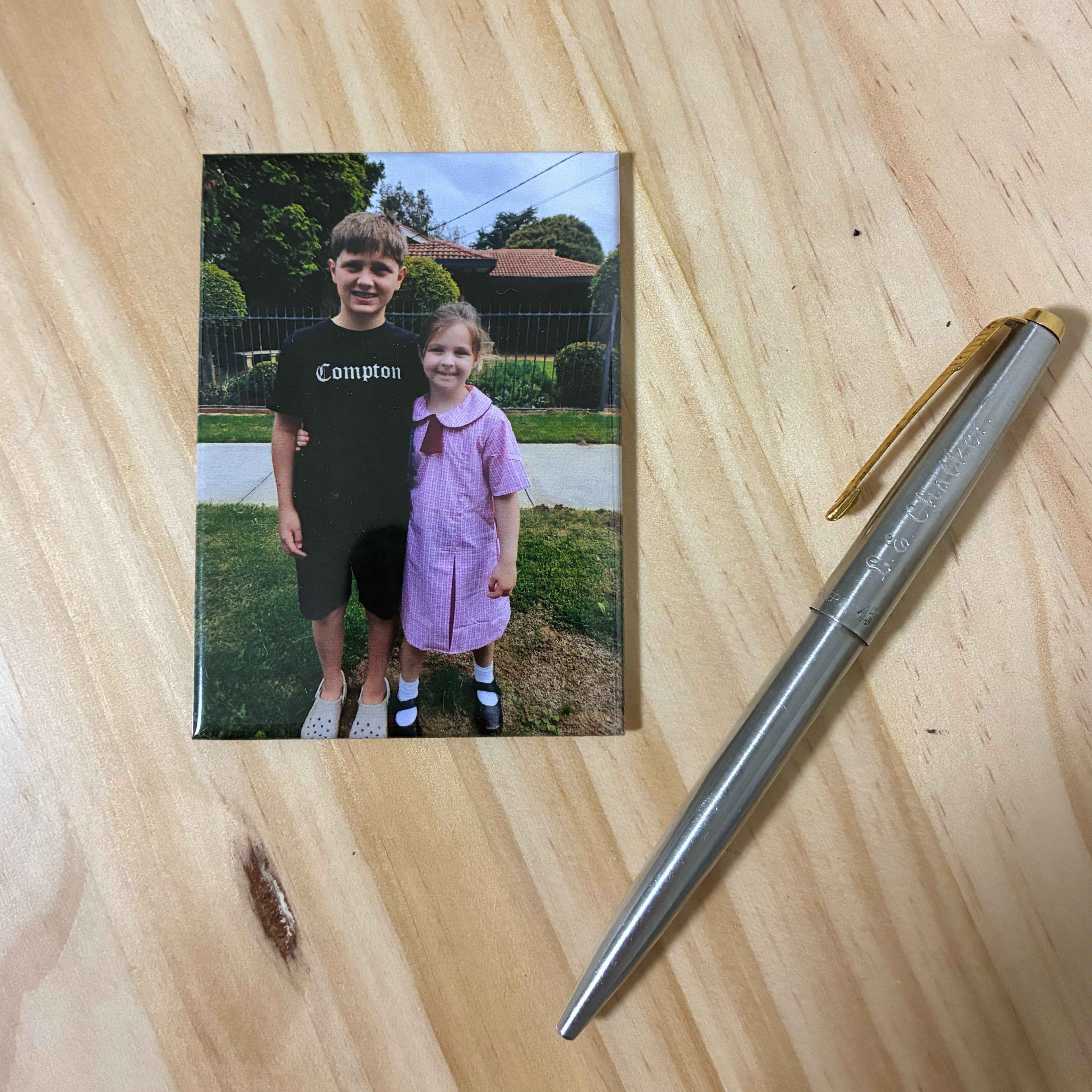 9cm x 6.5cm Rectangle Photo Magnet