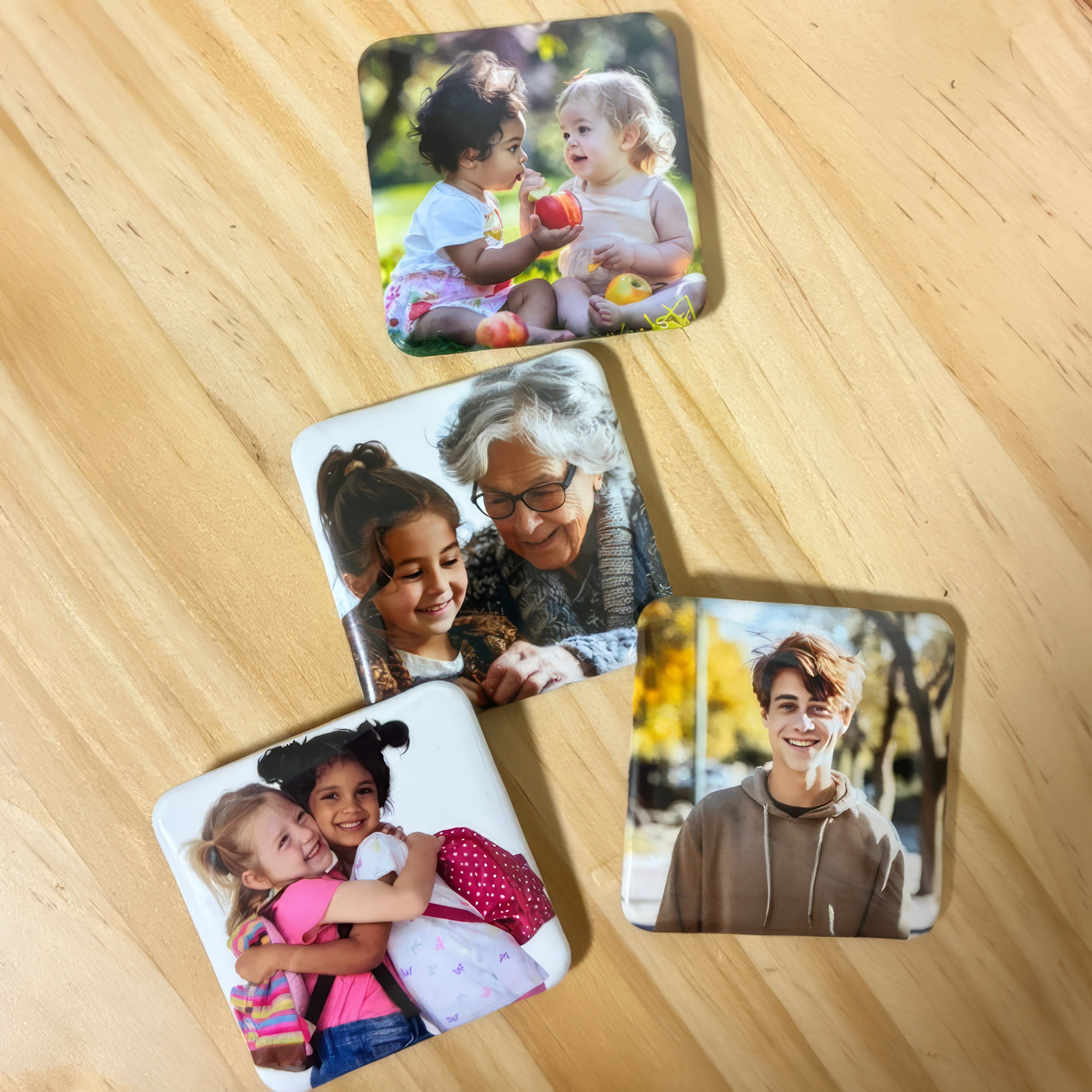 5cm x 5cm Square Photo Magnet