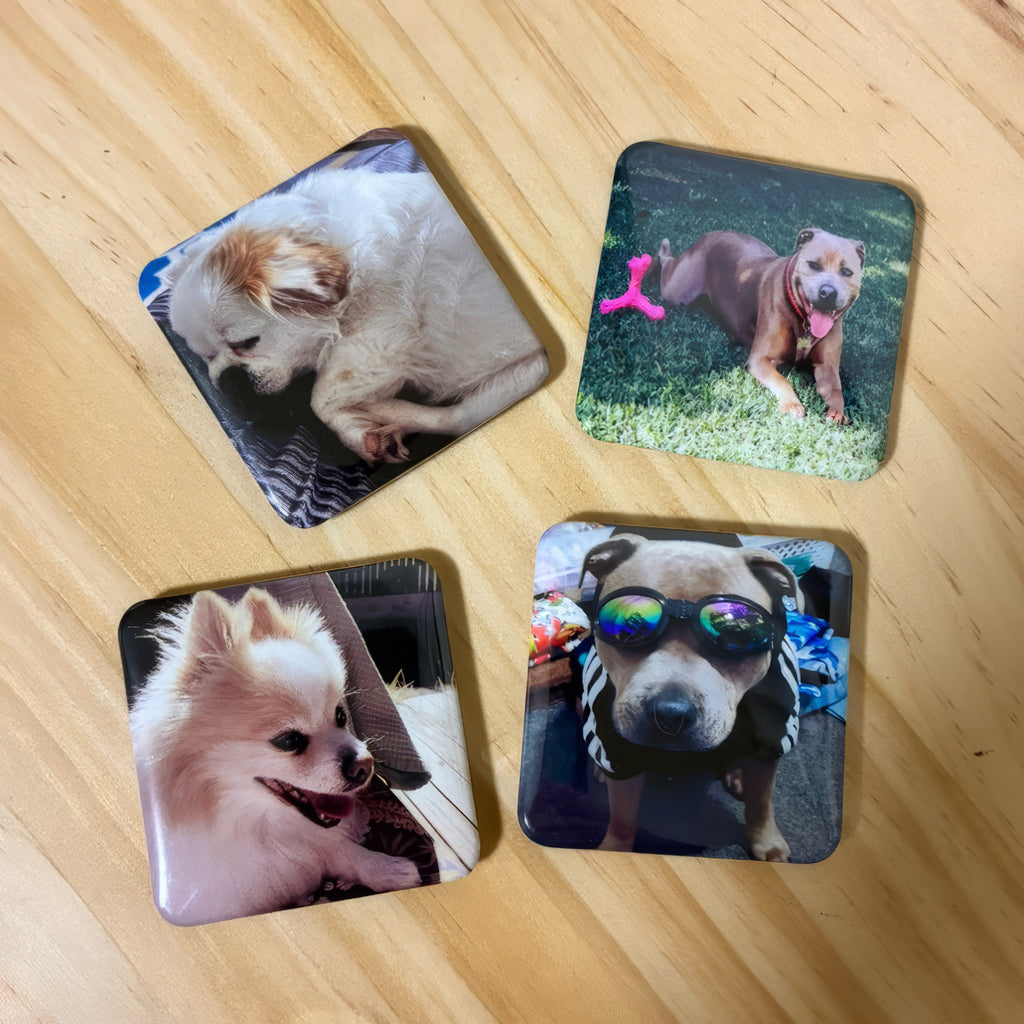 5cm x 5cm Square Photo Magnet