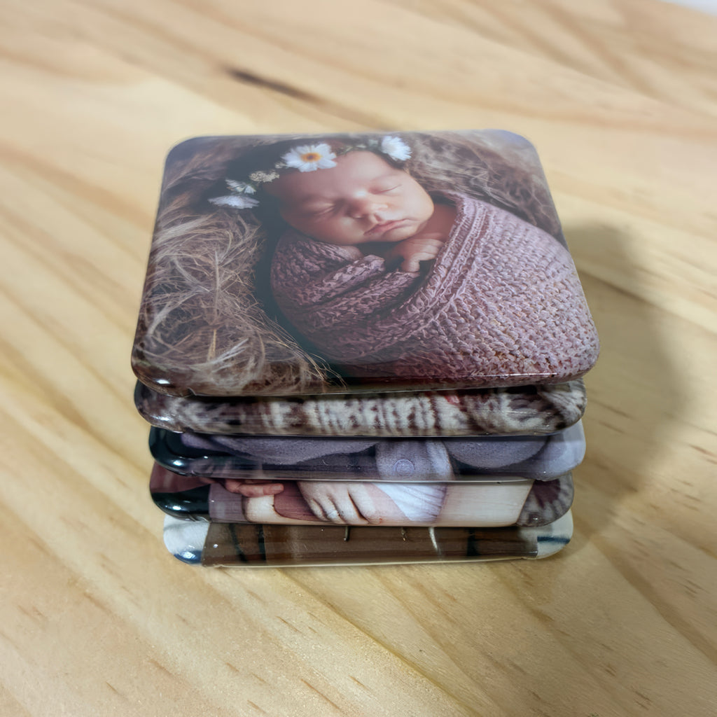 5cm x 5cm Square Photo Magnet