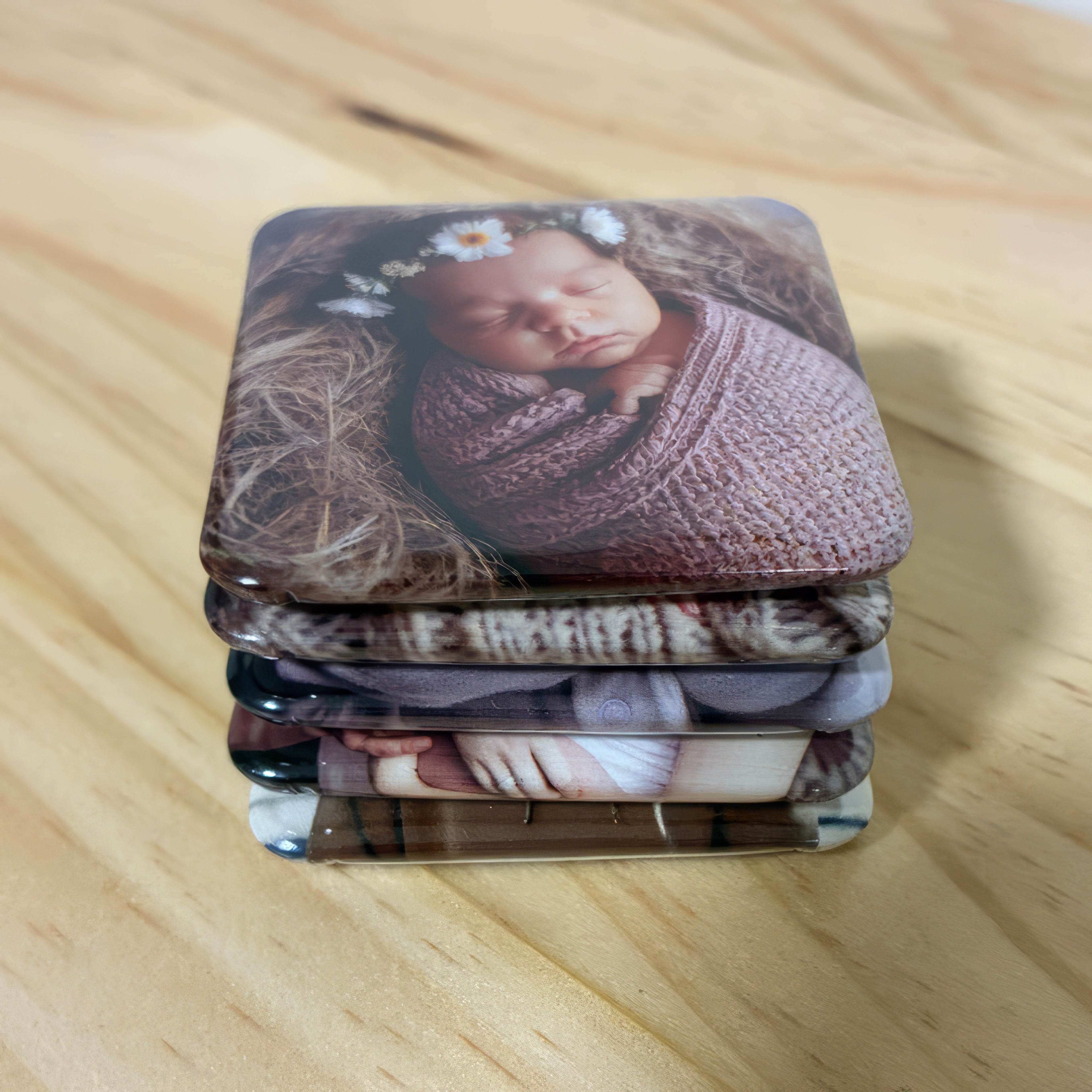 5cm x 5cm Square Photo Magnet