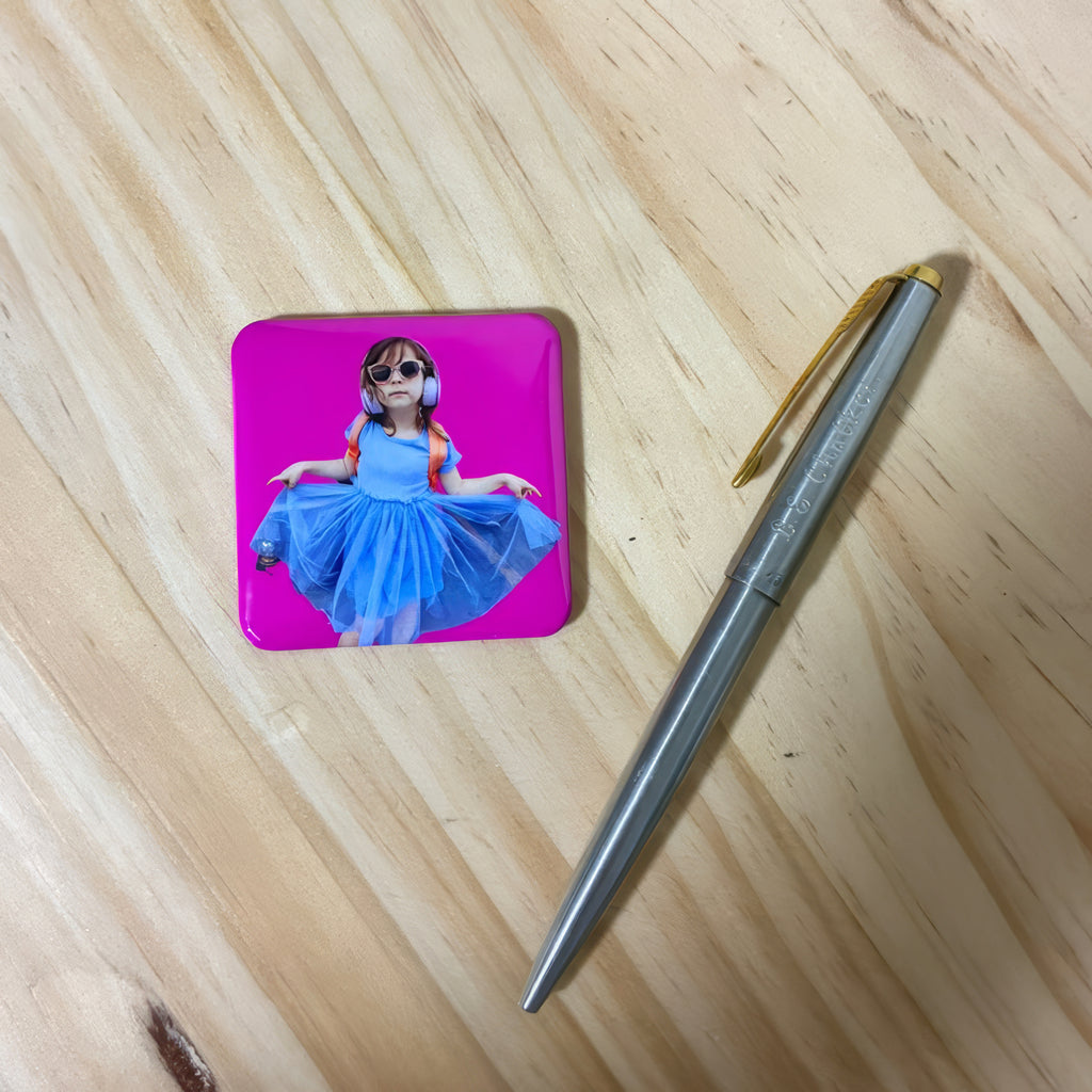 5cm x 5cm Square Photo Magnet