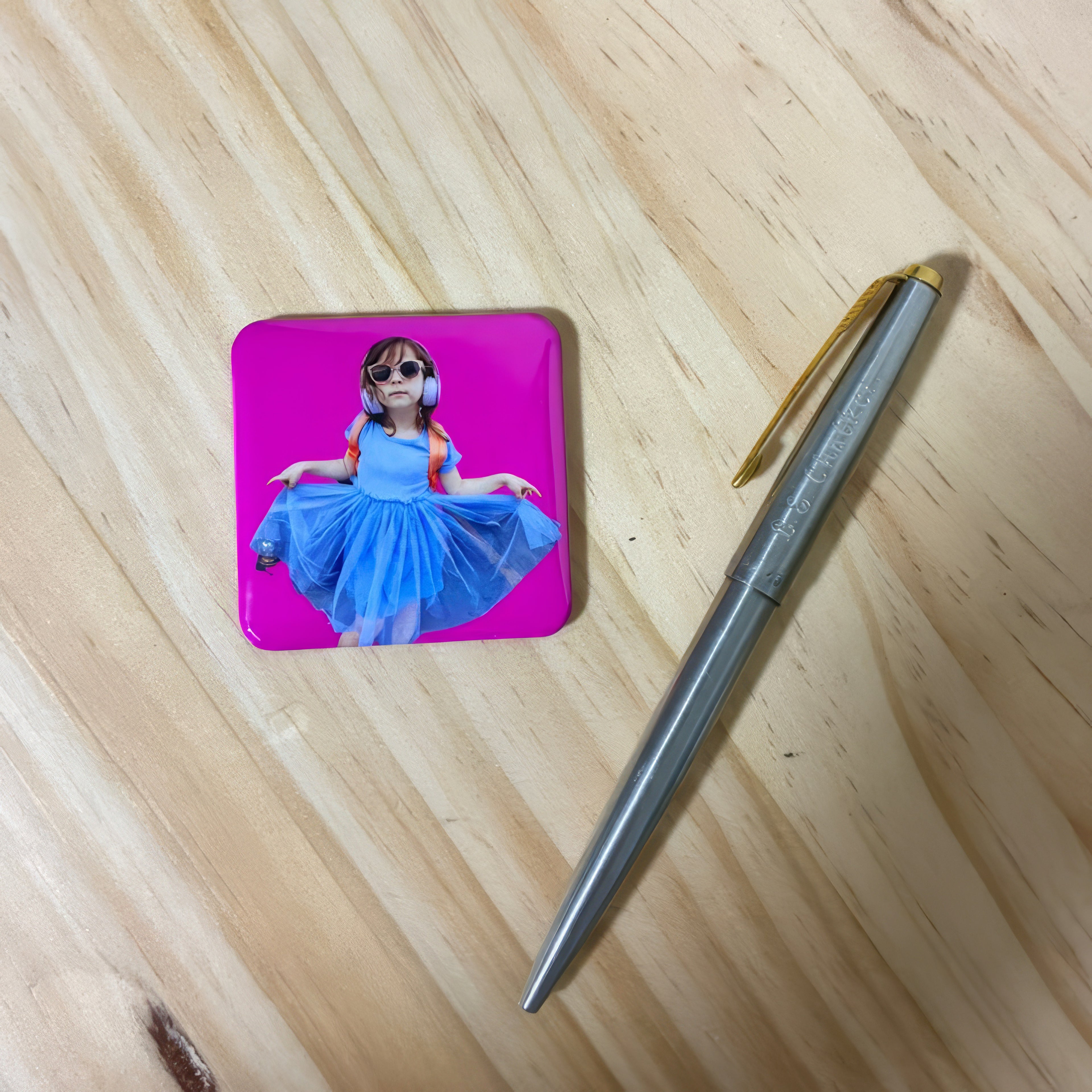 5cm x 5cm Square Photo Magnet